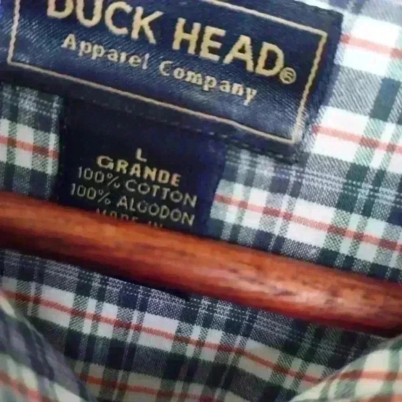 Duck Head mens button down shirt size L - Picture 4 of 4